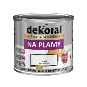 Dekoral Renostyl Plus Biała farba na zacieki