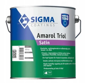 Farba Amarol triol Do Drewna i Metalu Sigma 1L Biała